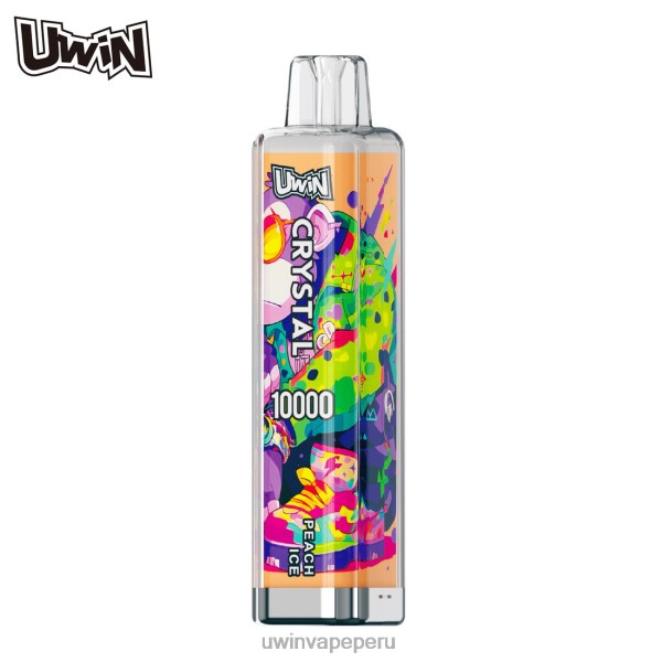 UWIN Vape En Línea - UWIN CRYSTAL 10000 vaporizadores desechables hielo de durazno B200B10