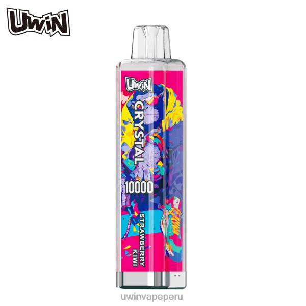 UWIN Vape Reseña - UWIN CRYSTAL 10000 vaporizadores desechables kiwi fresa B200B11