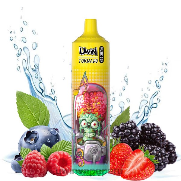 UWIN Vape Bocanada - UWIN CRYSTAL vaporizador desechable 35k bayas mixtas B200B29