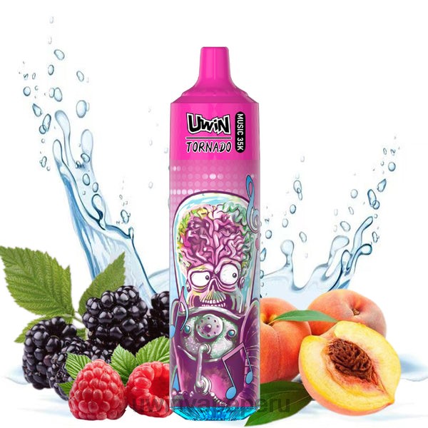 UWIN Vape Crystal - UWIN CRYSTAL vaporizador desechable 35k baya de durazno B200B27