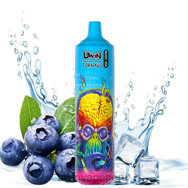 UWIN Vape Desechable - UWIN CRYSTAL vaporizador desechable 35k arándano en hielo B200B19