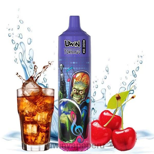UWIN Vape Sabor - UWIN CRYSTAL vaporizador desechable 35k cola de cereza B200B28
